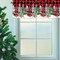 Christmas Curtain Valance for Windows Red Black Buffalo Check Plaid Snowflake Christmas Tree Winter Holiday Window Treatments 1 Panel Short Curtains for Kitchen Windows Bathroom Bedroom,54 x 18 Inch